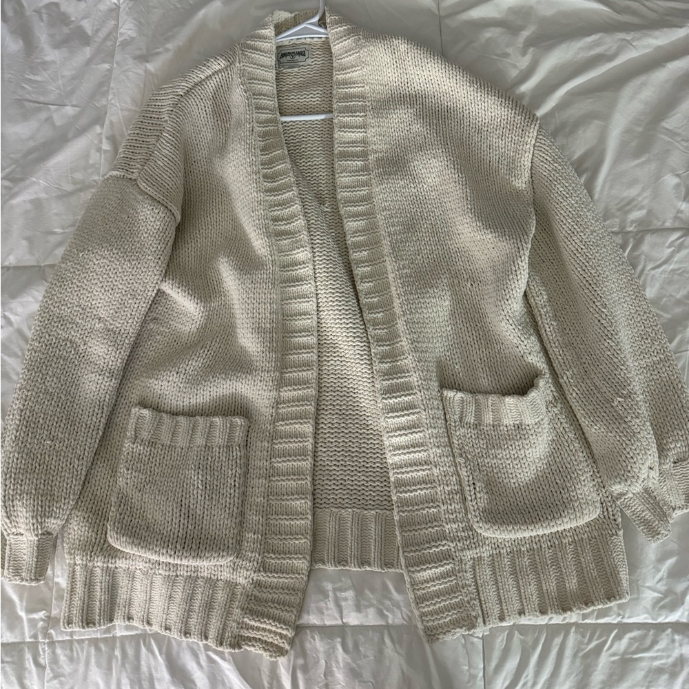 American Eagle cardigan.